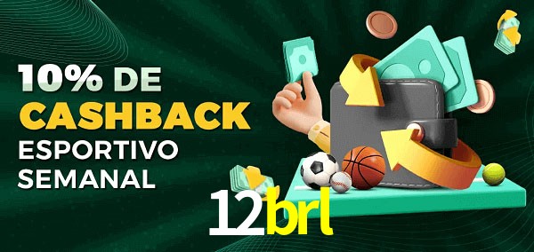 10% de bônus de cashback na 12brl